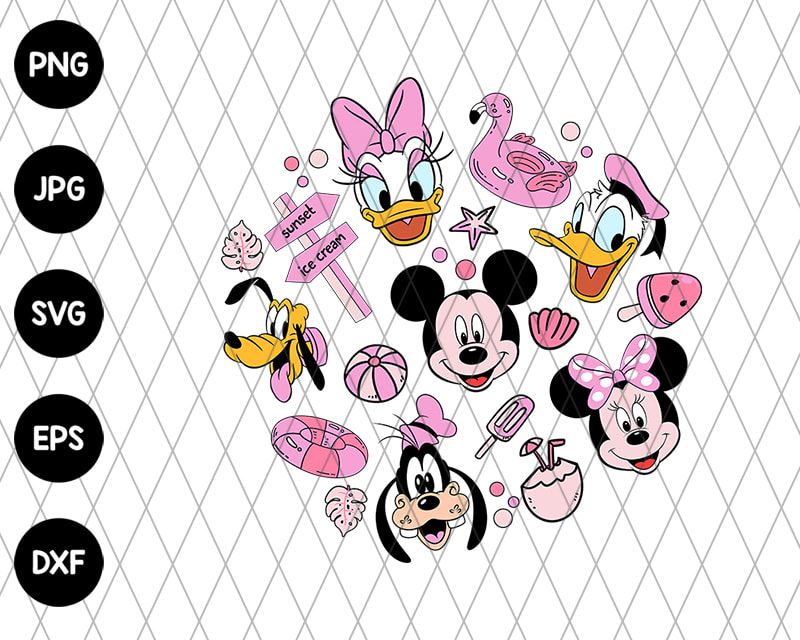 Summer Disney Magical Svg File Summer Disney Magical Svg File