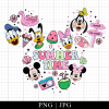 Summer Time Mouse Png Family Trip 2023 Png