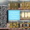 Sunflower Leopard Glitter Bundle Tumbler Png