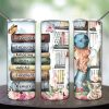 Teacher Books Tumbler Png