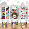 Teacher Life 40 Oz 2 Piece Tumbler Wrap