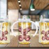 Teddy Bear Sippy Cup Sublimation Design