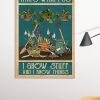 That’s What I Do I Grow Stuff And I Know Things Poster Print, Digital Poster Wall Art
