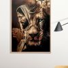 The Lion Of Judah Jesus Christ Poster Print, Digital Poster Wall Art