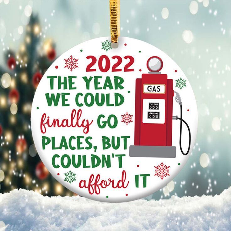 The Year We Could Finally Go Places Ornament Png, Round Christmas Ornament The Year We Could Finally Go Places Ornament Png, Round Christmas Ornament