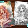 Thumbelina Coloring Page