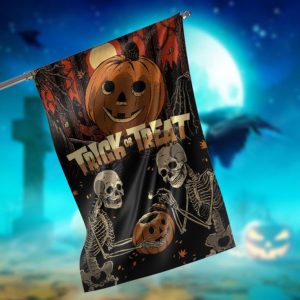 Trick Or Treat Garden Flag – 12×18 Garden Flag
