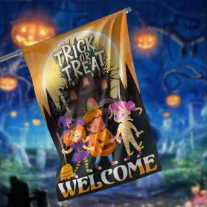 Trick Or Treat Garden Flag – 12×18 Garden Flag