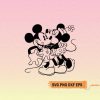 Valentine Mickey and Minnie SVG, Mickey Minnie Engaged Married Anniversary Svg