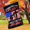 Veteran Kneel For The Cross Garden Flag – 12×18 Garden Flag