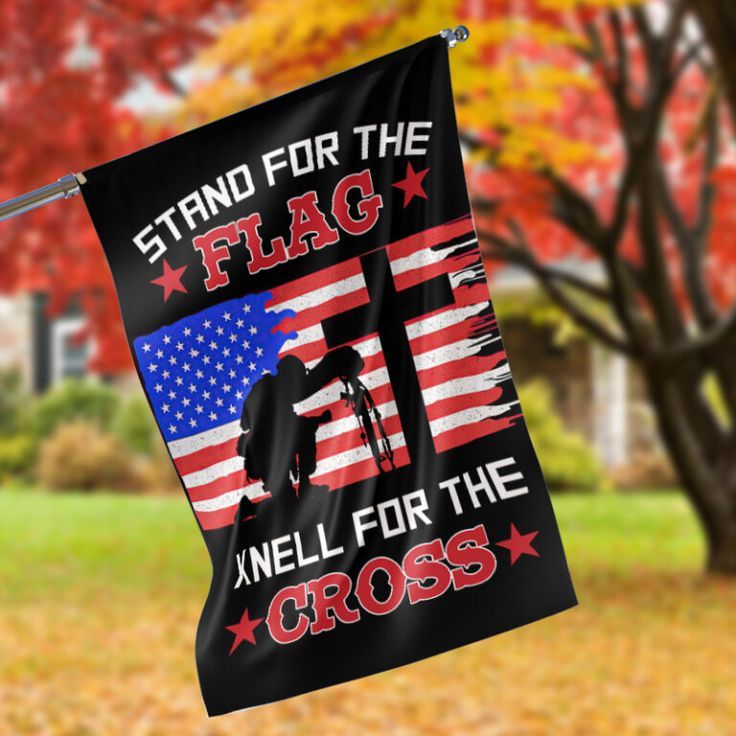 Veteran Kneel For The Cross Garden Flag – 12×18 Garden Flag Veteran Kneel For The Cross Garden Flag – 12×18 Garden Flag