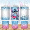 Watermelon Cartoon Stitch 40 Oz 2 Piece Tumbler Wrap