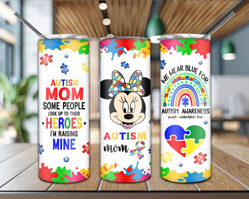 We Wear Blue For Autism Tumbler Png We Wear Blue For Autism Tumbler Png