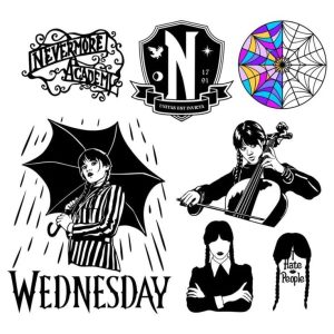 Wednesday Addams svg, The Addams Family SVG