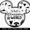 What A Wonderful World Svg Family Trip 2023 Svg