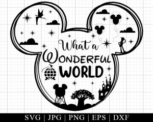 What A Wonderful World Svg Family Trip 2023 Svg