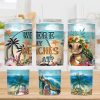Where My Beaches At 40 Oz 2 Piece Tumbler Wrap