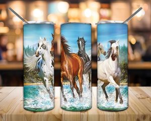 Wild Horse Tumbler Png