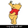 Winnie The Pooh- #3 svg, png, pdf, dxf