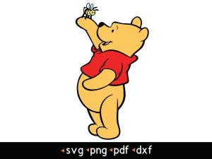 Winnie The Pooh- #3 svg, png, pdf, dxf