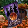 Witches Welcome Sanderson Sisters Garden Flag – 12×18 Garden Flag