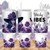 Witchy Vibes Only 40 Oz 2 Piece Tumbler Wrap