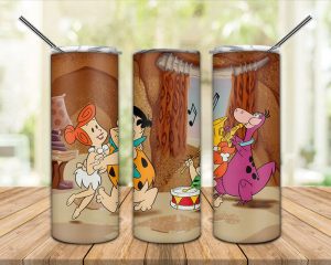 80S Cartoon Tumbler Png