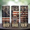 Best Dad Ever Deer Tumbler PNG