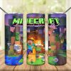 Minecraft Video Game Tumbler Png