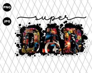 Super Dad Marvel Heroes Png