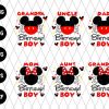 Birthday Family Bundle Svg file