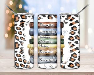 Boho Vibes Teacher Tumbler Png