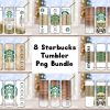 Bundle 8 Starbucks Coffee Tumbler PNG