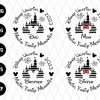 Bundle Magical Kingdom Family Svg File