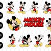 Bundle Mickey Mouse Svg file