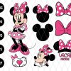 Bundle Minnie Mouse Svg file