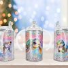 Cute Turtle Glitter Sippy Cup Sublimation Design