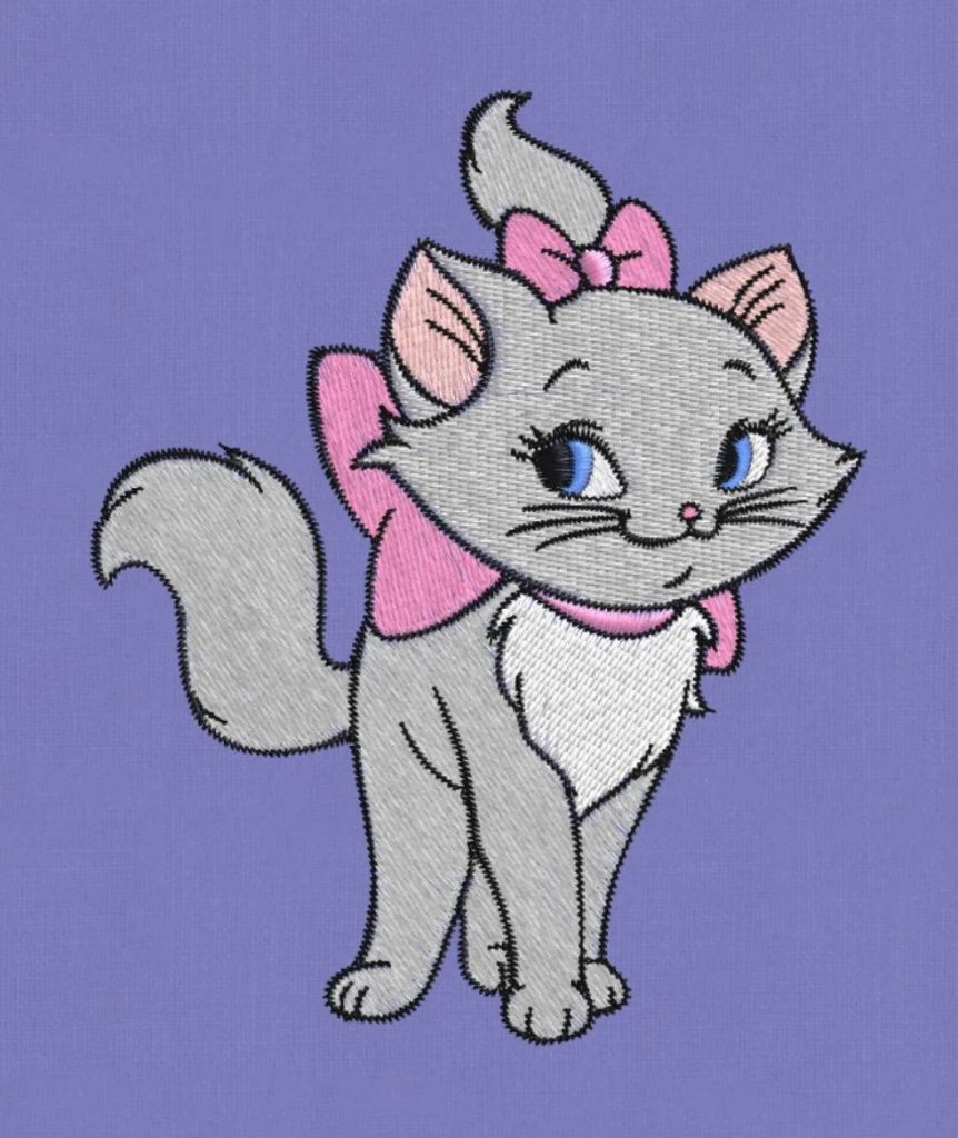 Embroidery Design Aristocat 02