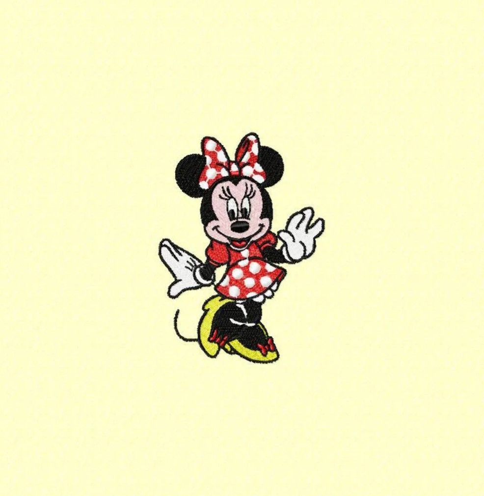 Embroidery design Minnie Mouse Embroidery design Minnie Mouse