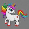 Embroidery Design Unicorn Pony 02