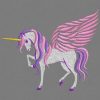 Embroidery design Unicorn Pony
