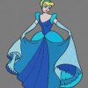 Embroidery design cinderella