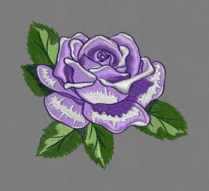 Embroidery Design Rose Flower
