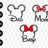 Family Trip 2023 Mouse Svg file