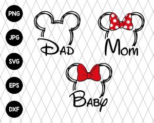 Family Trip 2023 Mouse Svg file