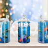Fish Movive Sippy Cup Sublimation Design