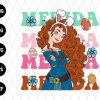 Happy Easter Princess Merida Svg file
