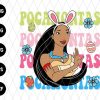 Happy Easter Princess Pocahontas Svg file