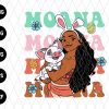 Happy Easter Princess Moana Svg file