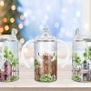 Highland Cow Sippy Cup Sublimation Design